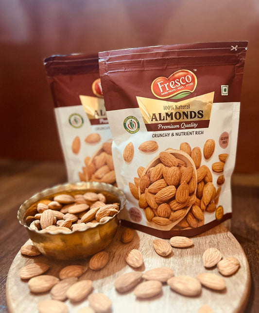 Fresco Gluten-Free 100% Natural & Premium Almonds 500g.