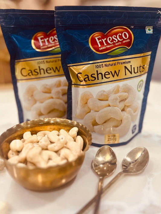 Fresco Gluten & Sodium Free 100% Natural & Premium Cashew Nuts 500g.